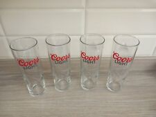 coors light glasses for sale  BICESTER