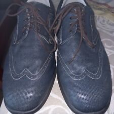 scarpe eleganti uomo blu usato  Settimo Torinese