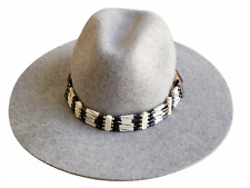 Faixa de chapéu faroeste búfalo osso ajuste faixa de chapéu cowboy marrom e branco comprar usado  Enviando para Brazil
