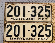1927 license plates maryland for sale  Alexandria