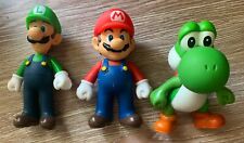 Usado, Lote de 3 figuras de Nintendo 5" de Super Mario Bros Mario, Luigi y Yoshi segunda mano  Embacar hacia Argentina