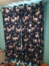 Unicorn curtains matching for sale  CREWE