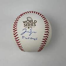 Usado, Beisebol autografado/assinado George Springer 2017 World Series Champs certificado de autenticidade USASM comprar usado  Enviando para Brazil