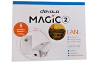 Devolo Magic 2 LAN Starter Kit 1-1-2 with 2400 Mbps, Powerline, 2x Adapter J, used for sale  Shipping to South Africa