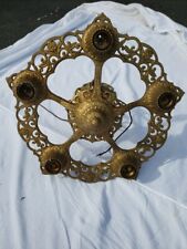 gold bulb chandelier 5 for sale  Salem