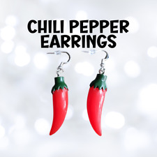 Chili pepper earrings for sale  Hialeah