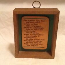 Wooden plaque verses for sale  Deatsville