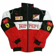 Traje FERRARI F1 Bordado CHAQUETA EXCLUSIVA Equipo Carreras Rojo Negro 2022 segunda mano  Embacar hacia Argentina