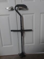 Non-slip Walking Aid Stick Hand Cane Crutch Elderly Disabled Telescopic Knee Bar, used for sale  Shipping to South Africa