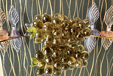 Cacho de uva de vidro verde - Peça central de mesa exclusiva comprar usado  Enviando para Brazil