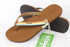 Sandalias para mujer RIp Curl chanclas para mujer talla 7 multicolor marrón segunda mano  Embacar hacia Argentina