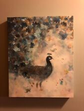 peacock canvas wall art for sale  Demotte