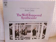 Used, W Carlos The Well-Tempered Synthesizer Columbia Stereo 1979 Early Press More Awe for sale  Shipping to South Africa