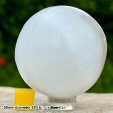 Selenite crystal ball for sale  SOUTHWOLD