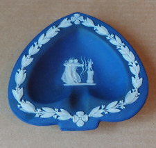 Wedgwood Cobalt Blue Jasperware Archers Spade Dish for sale  Shipping to South Africa