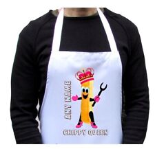 Personalised apron chips for sale  SWINDON