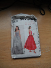 Simplicity 8917 sewing for sale  HAWICK