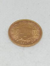 Moneta oro franchi usato  Italia