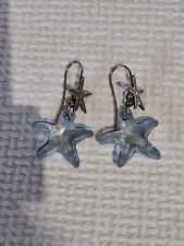 sterling silver starfish earrings for sale  LONDON