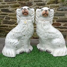staffordshire pottery spaniels for sale  PULBOROUGH