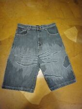 Vintage Y2K Focus  Jeans Southpole JNCO Style embroidery Shorts Size 30 Denim for sale  Shipping to South Africa