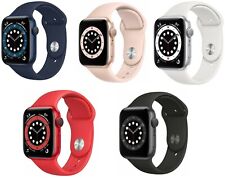 Apple Watch Series 6 40mm 44mm GPS + WiFi + Cellular Gold Gray Silver Blue Red for sale  Shipping to South Africa