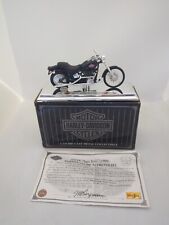 Maisto FXSTB Night Train 1999 Harley-Davidson motocicleta 1:18 fundido com C.O.A. comprar usado  Enviando para Brazil