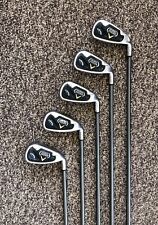 Used, Callaway Big Bertha Fusion Men's 5pc RH Iron Set 5,6,7,8,9 R-Flex graphite shaft for sale  Shipping to South Africa