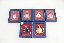  Men's  POCKET WATCHES Collectors Quartz Untested Assorted Themes x 6 for sale  Shipping to South Africa