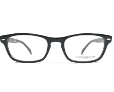 Armações de óculos Giorgio Valmassoi VG915 C002 aro de chifre quadrado preto 52-20-150 comprar usado  Enviando para Brazil