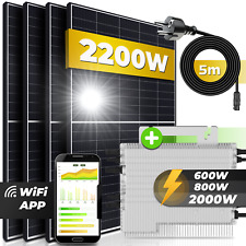 Solaranlage 2200w balkonkraftw gebraucht kaufen  Eschwege