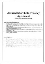 Tenancy agreement section for sale  BIRMINGHAM