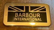 Barbour international badge for sale  TAMWORTH