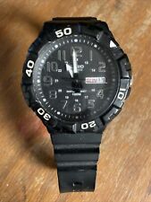 Relógio masculino Casio MRW210H 50mm quartzo analógico mostrador preto data do dia pulseira quebrada comprar usado  Enviando para Brazil