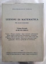 Ingegneria lezioni matematica usato  Palermo