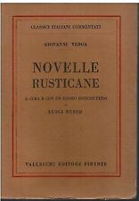 Novelle rusticane usato  Milano