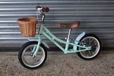 Lovely Girl Kids Children Pendleton Bayley Balance Bike 12.5" Wheels with Basket for sale  Shipping to South Africa