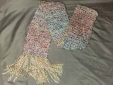 Crocheted scarf pastel for sale  USA