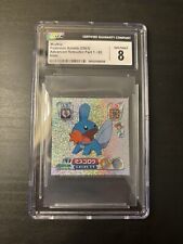 Mudkip Sparkle Holo Amada Retsuden Part 1 Pop 1! None Higher! Cgc 8 for sale  Shipping to South Africa