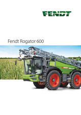 Fendt Rogator 600 01 / 2019 Broszura Katalog Traktor Traktor na sprzedaż  PL