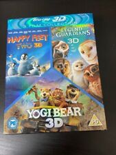Happy Feet 2/Yogi Bear/Legend Of The Guard pacote triplo [Blu-r, Blu-ray 3D] REG B comprar usado  Enviando para Brazil