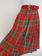 Vintage skirt red for sale  PLYMOUTH