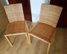 2 x Stühle IKEA Bror Rattan Birke Holz Stuhl Korbstuhl, 67112 PLZ, gebraucht gebraucht kaufen  Mutterstadt