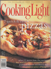 Revista de luz de cocina 7 pizzas rápidas y fáciles mayo de 1996 77 recetas bajas en grasa nuevo segunda mano  Embacar hacia Argentina