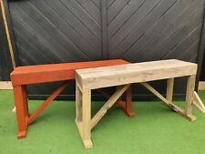 *NEW* Homemade Handmade Wooden Benches Indoor/Outdoor Bench, used for sale  Shipping to South Africa