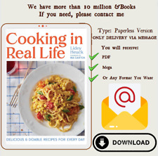 Cozinhar na vida real: receitas deliciosas e factíveis para todos os dias (um livro de receitas) comprar usado  Enviando para Brazil