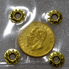 Lire 1865 oro usato  Somaglia