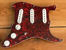 SX VTG Stratocaster Electric Guitar Loaded Scratchplate Faux Tort for sale  Shipping to South Africa