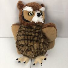 Brinquedo de pelúcia Wild Republic Great Horned Owl 13" bicho de pelúcia comprar usado  Enviando para Brazil