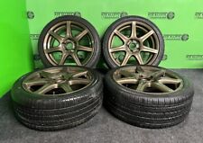 REFURBISHED GENUINE OEM HONDA CIVIC TYPE R FN2 18” 5x114.3 ALLOY WHEELS + TYRES for sale  Shipping to South Africa